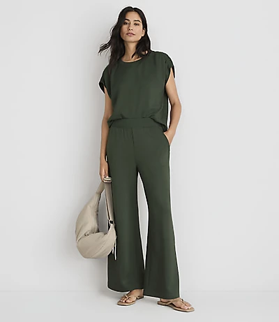 Petite Lou & Grey Scubasoft Wide Leg Pants