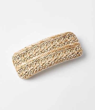 Raffia Hair Clip