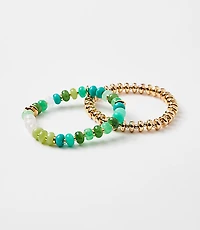 Mixed Beaded Bracelet Set