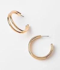 Sculpted Hoop Earrings