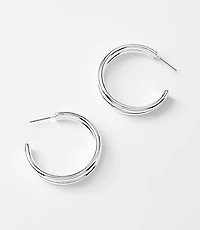Sculpted Hoop Earrings
