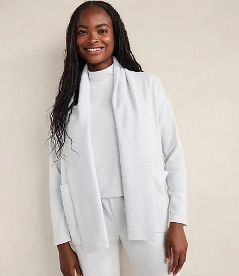 Haven Well Within Cozy Knit Open Front Cardigan
