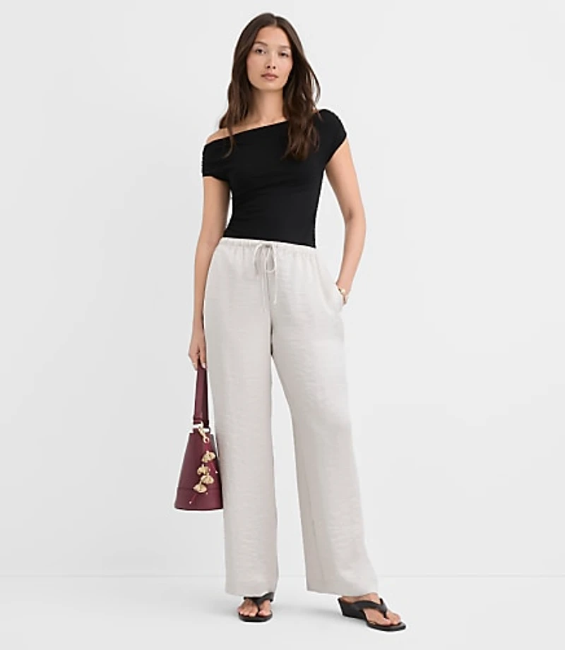 Sawyer Pull On Pants Satin