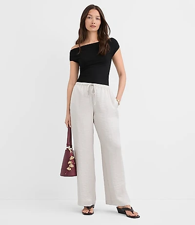 Sawyer Pull On Pants Satin