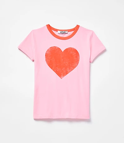 Letluv Pink Heart Tee