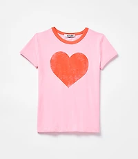 Letluv Pink Heart Tee