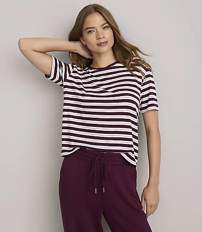 Lou & Grey Striped Essential Modal Tee