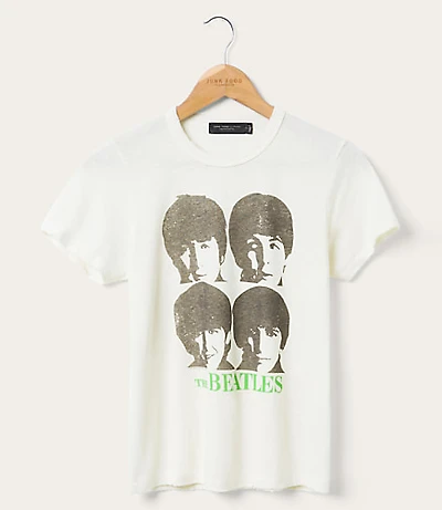 Junk Food The Beatles Four Portraits Original Tee