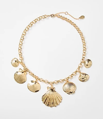 Seashell Statement Necklace