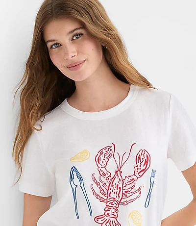 Lobster Lunch Everyday Crew Tee