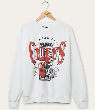 Junk Food Kansas City Chiefs Conversion Crew Fleece
