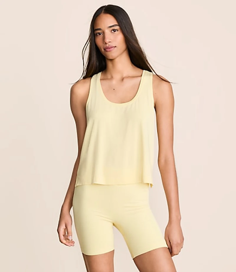 Lou & Grey Essential Modal Scoop Neck Tank Top