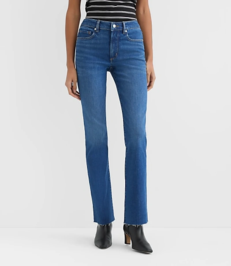 Rivete Tall Curvy Mid Rise Boot Jeans Vintage Dark Wash