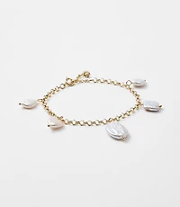 Mother Of Pearl Statement Bracelet