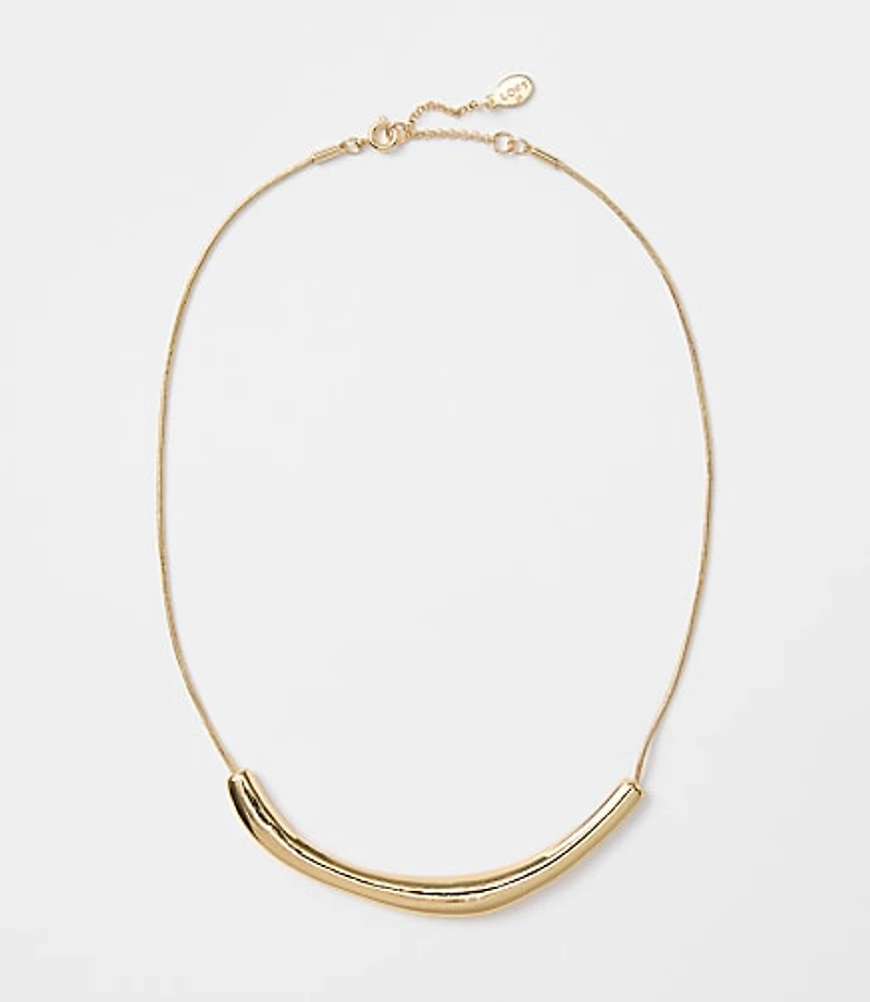 Molded Bar Necklace