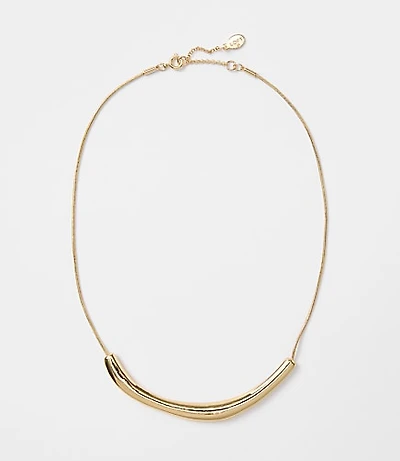 Molded Bar Necklace