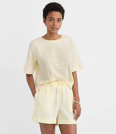 Striped Jersey Modern Tee