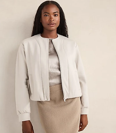 Haven Well Within Soft-Brushed Fleece Bubble Bomber