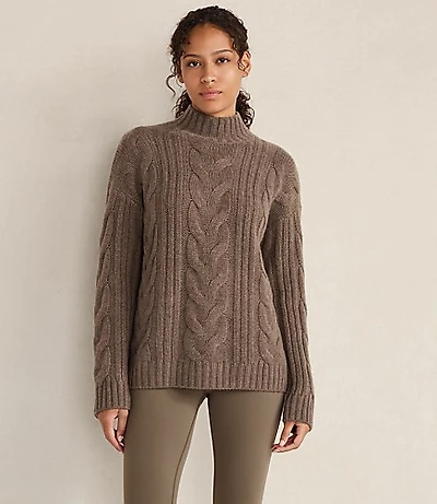 Haven Well Within Cashmere Mock Neck Sweater