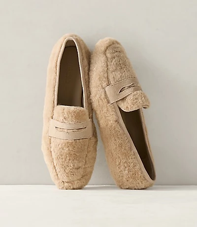 Haven Well Within Sherpa and Leather Moccasins
