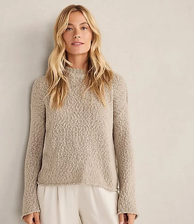 Haven Well Within Marled Cashmere Crewneck Pullover