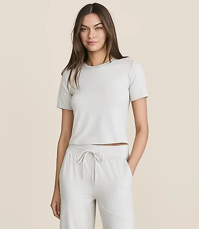 Petite Lou & Grey Heathered Brushedsoft Tee