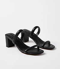 Padded Strappy Mule Sandals