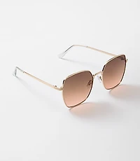 Modern Metal Square Sunglasses
