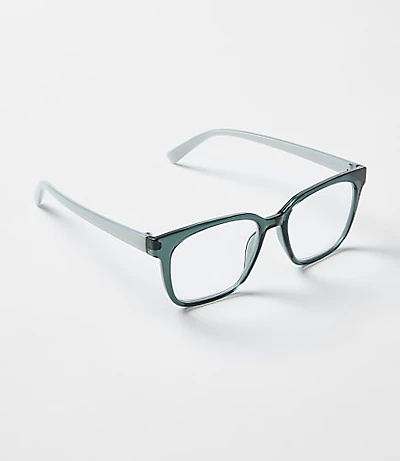 Two Tone Square Reading Glasses