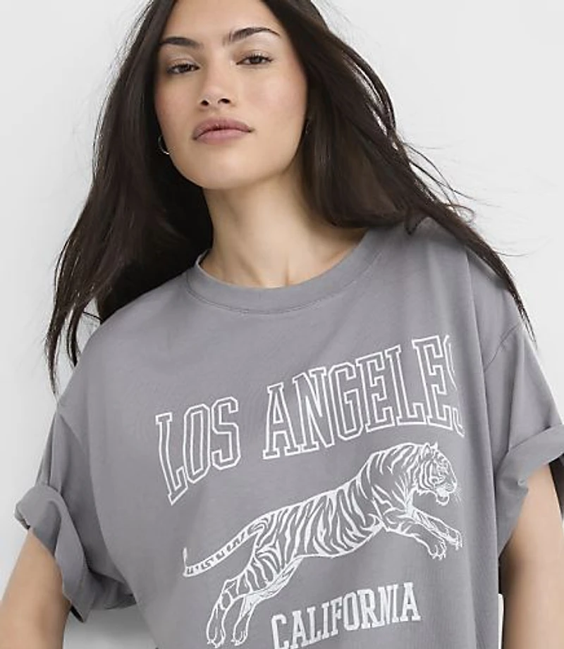 Los Angeles Oversized Jersey Tee
