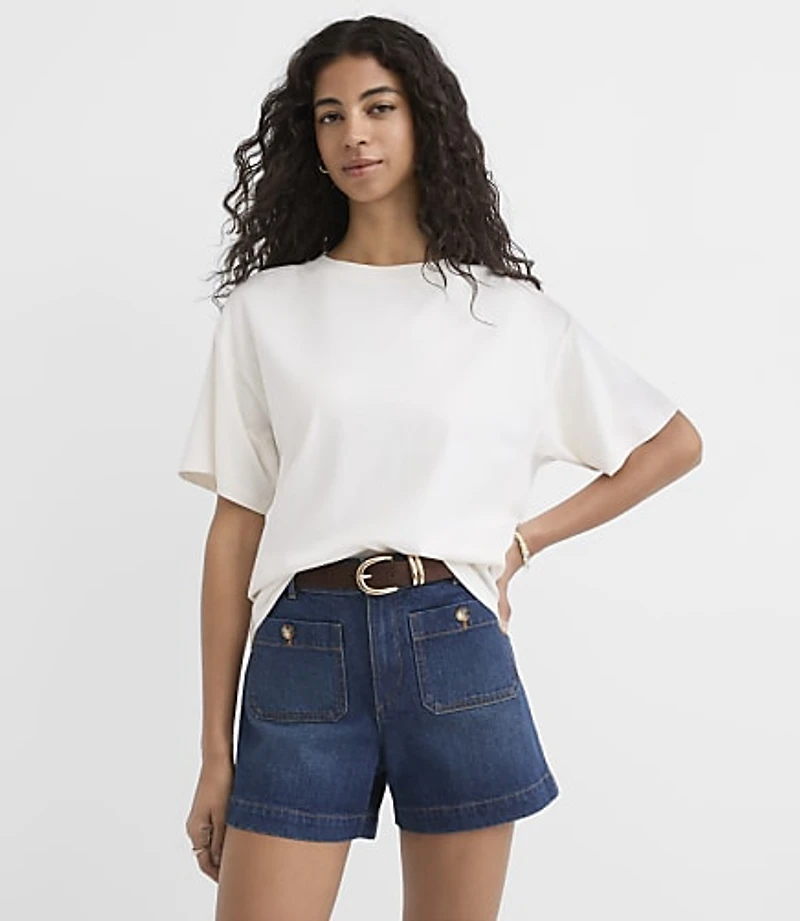 Oversized Jersey Modern Tee