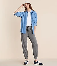 Lou & Grey Heathered Brushedsoft Joggers
