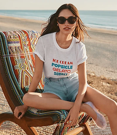 Ice Cream Everyday Crew Tee