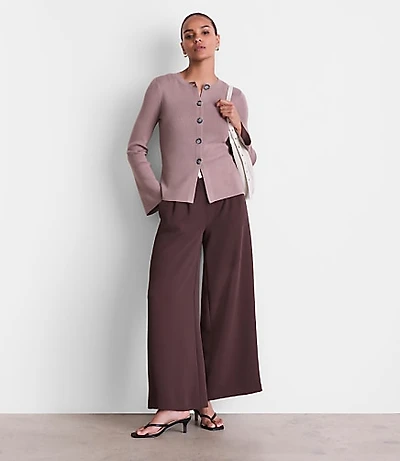 LOFT Versa Front Split Cardigan