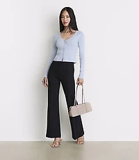 LOFT Versa Ribbed V-Neck Cardigan
