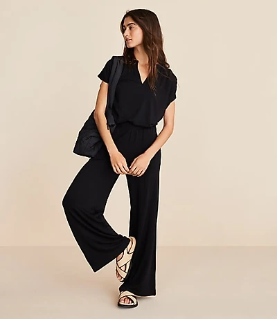 Petite Lou & Grey Signaturesoft Wide Leg Pants