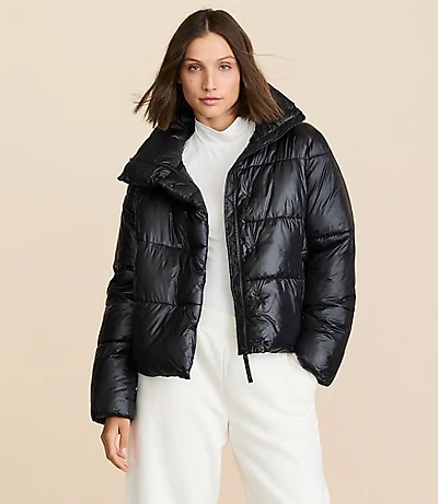 Lou & Grey Hooded Puffer Jacket