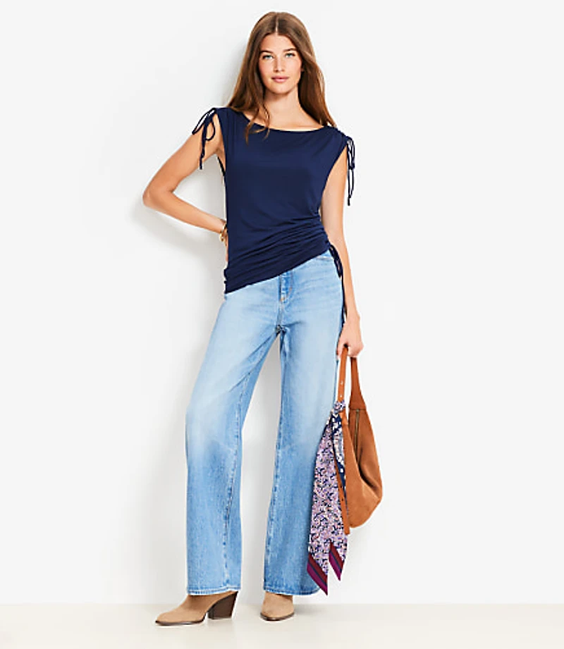 Asymmetric Tie Top