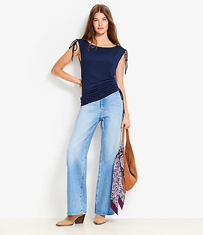 Asymmetric Tie Top