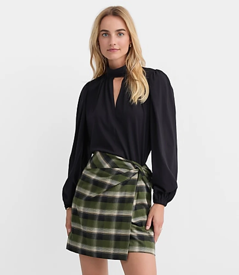 Keyhole Jersey Top
