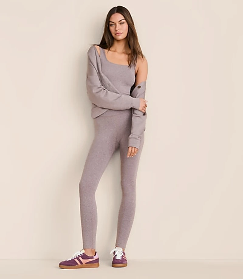 Lou & Grey Heathered Brushedsoft Leggings