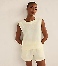 Haven Well Within Organic Cotton Gauze Tank Top