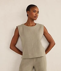 Haven Well Within Organic Cotton Gauze Tank Top