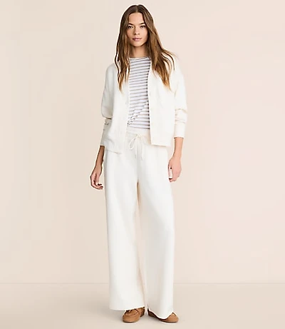 Lou & Grey Scubasoft Wide Leg Sweatpants
