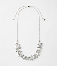 Pearlized Pull Tie Torsade Necklace