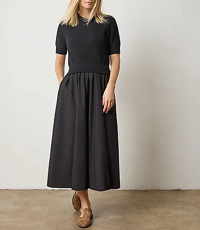 Lilla P Mixed Media Dress