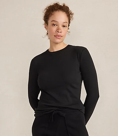 Haven Well Within Essential Organic Cotton Long Sleeve Tee