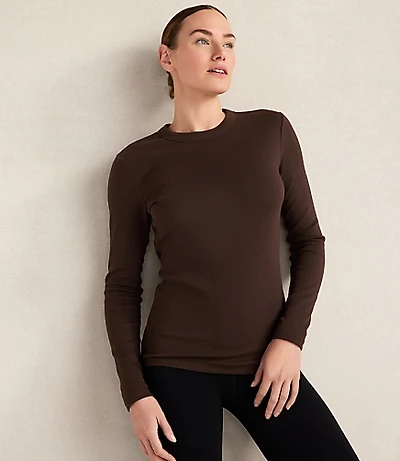Haven Well Within Essential Organic Cotton Long Sleeve Tee