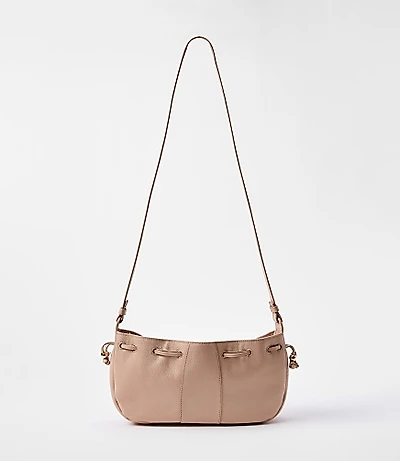 Pebbled Leather Crossbody Bag