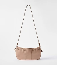 Pebbled Leather Crossbody Bag